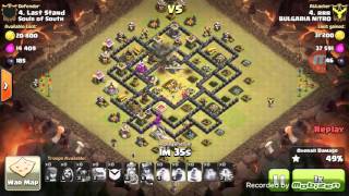 Clash of Clans ||| TH9 GoWipe 3 Star vs Max Base