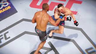 EA UFC 3 Jacare Souza vs. Robert Whittaker KO