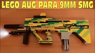 ЛЕГО | AUG - PARA 9 MM ПИСТОЛЕТ-ПУЛЕМЕТ | СТРЕЛЯЕТ | № 119