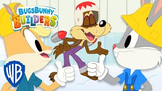 Bugs Bunny Builders | La máquina de nieve del Coyote | WB Kids