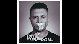 1000's attend Tommy Robinson Day for Freedom Rally in London