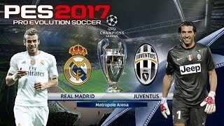 PES 2017 Real Madrid vs Juventus Champions League La Gran Final Predicción 100% Marcador Final.