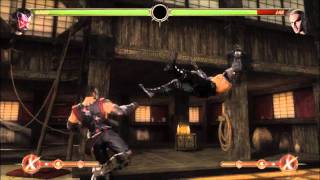 MK9-KANO COMBOS +TUTORIALS+ KITANNA PREVIEW