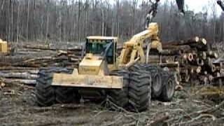 Tigercat 635C skidder part 2
