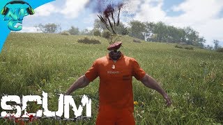SCUM - Getting the Best Gear in the Game as a Fresh Spawn! Militray Kits! E4