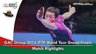 2015 World Tour Grand Finals Highlights: XU Xin vs JANG Woojin (R16)