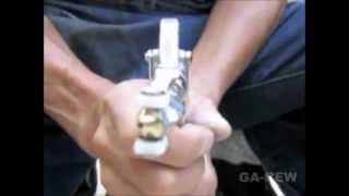 GA-REW - Wide Angle Air Blow Gun (Mech Swing Nozzle)