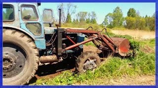 Турбированный Т-40 КУНом Грузит Землю