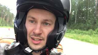 Прохват на дедовском Урале с коляской на фестиваль Черных Ножей с элементами экстрима.