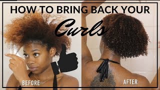 How To Bring Curls Back After Protective Styling