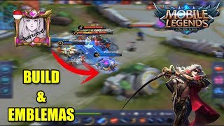 COMO JUEGA LANCELOT TOP GLOBAL ? - By ¢нαятєяє∂ | BUILD Y EMBLEMAS | MOBILE LEGENDS ESPAÑOL