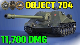 World Of Tanks | Object 704 - 11700 Damage - 9 Kills
