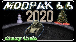 WoTBlitz // ModPak_6.6 by Crazy Crab