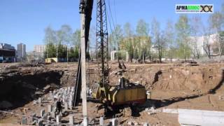Применение стеклопластиковой арматуры в сваях