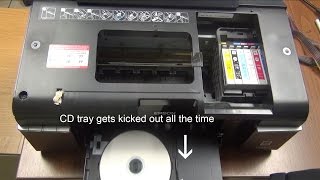 Solve the Epson CD tray ejection problem