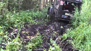 Трофи рейд "Каменная туча 2013 OffRoad 4х4 GAZ 69 прохождение спецучастка Extreme 4x4