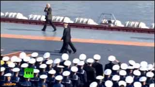 Russian Navy Day Parade in Severomorsk July 27,2014 pt2