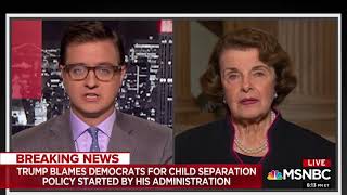 Sen. Feinstein Admits All Sen. Dems. Support A Bill Not Allowing Arrests Within 100mi Of The Border