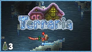 Terraria 1.3.5 Christmas Let's Play - Day 3 (Christmas Yoyo!!)