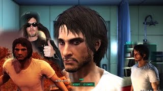 FALLOUT 4 MOD SHOWCASE - Zombie Hunter Preset (Norman Reedus/Daryl Dixon/Ludens - The Walking Dead)