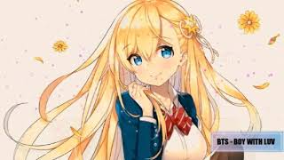 [nightcore] BTS - Boy With Luv (Girl Version)