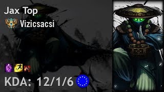 Jax Top vs Talon - Vizicsacsi - EUW Challenger Patch 7.20