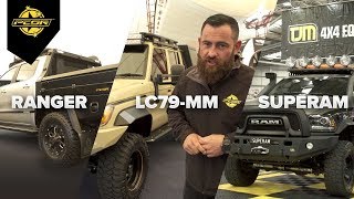 Patriot Campers launch Ranger, LC79 and Ram Supertourers at Melbourne 4X4 Show 2018 - Part 1