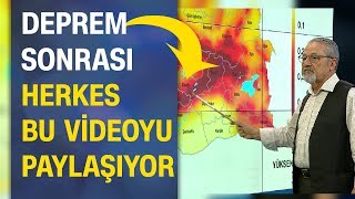 Elazığ depremi sonrası herkes bu görüntüyü paylaşıyor! Prof. Dr. Naci Görür uyarmıştı