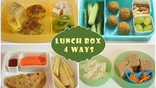 Indian Lunch Box Ideas - Part 1 | Kids Lunch Box Recipes| Quick Lunch Box