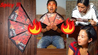 No expression Challenge || Hottest Chips Challenge || Bhoot Chips Challenge || Made in Nepal  ||