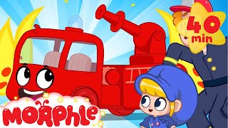 Firefighter Morphle | BRAND NEW | Fire Trucks for Kids | +Superhero Morphle | Cartoons for Kids