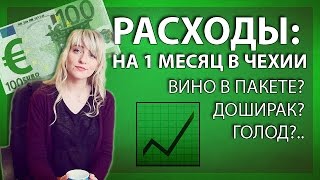 СКОЛЬКО НУЖНО ДЕНЕГ НА МЕСЯЦ ЖИЗНИ В ЕВРОПЕ? [ Чехия ]