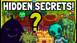 ?FUN HIDDEN SECRETS IN STARDEW VALLEY! (Easter Eggs)?