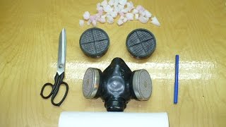 РЕСПИРАТОР САМОДЕЛЬНЫЙ 2в1*ПЫЛЬ+ГАЗ*своими руками