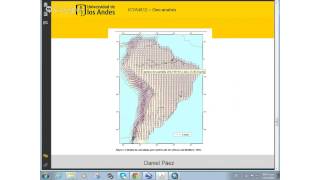 Sistemas de coordenadas - Sistemas de información geográfica - Daniel Páez - Uniandes - Introducc