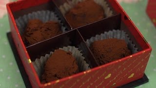 Valentine's Nama Chocolate (Ganache Recipe) | Cooking with Dog
