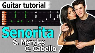 Shawn Mendes, Camila Cabello - Senorita How to play, Chords, Guitar lesson, Tutorial