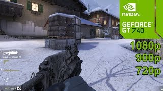 Counter-Strike Global Offensive Gameplay in Geforce GT 740 & GT 740m