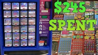 BUYING ALL THE LOTTERY TICKETS IN THE LOTTERY MACHINE!!??