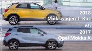2018 Volkswagen T-Roc vs 2017 Opel Mokka X (technical comparison)