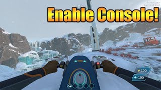 How to Enable the Console in Subnautica Below Zero! (Early Access)