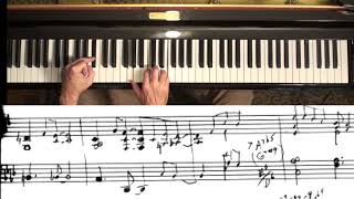 Lullaby of Birdland - Creating a jazz piano arrangement