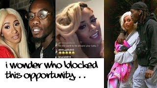 Offset Baby mama Shya freestyle posted and deleted by shaderoom