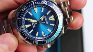 Seiko Prospex Samurai Limited Edition Diver Watch Review Part 1