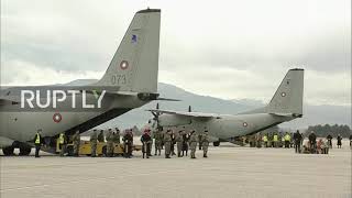 North Macedonia: Bodies of Bulgaria bus accident victims arrive at Skopje airport