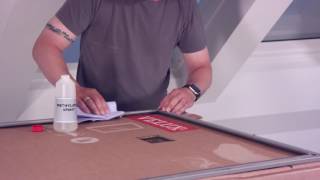 VELUX roof window – replacement of pane (glazing unit)