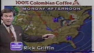 Weather Channel clips (including Local Forecasts), Monday February 5 1996