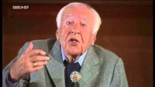Hans-Georg Gadamer - "... und das Verstehen der Welt" (Vortrag)