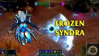 Frozen Syndra LoL Custom Skin ShowCase