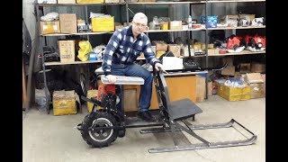 Мотосани NEXT-1. Новые идеи и доработки